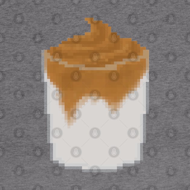 Dalgona coffee pixel art by toffany's